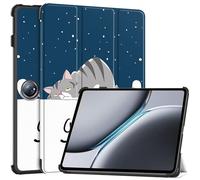 zZjoOoj Custodia per Oneplus Pad 2/Oppo Pad 3 Pro (12,1 pollici 2024), ultra sottile e leggera, con funzione leggio e funzione auto sonno/veglia, notte