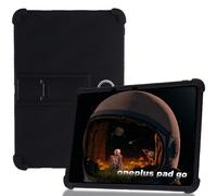 zZjoOoj Custodia per Oneplus Pad GO (2024) 11,4 pollici, custodia morbida in silicone liquido per tablet, cover in silicone di alta qualità per Oneplus Pad GO - Nero