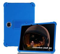 zZjoOoj Custodia per Oneplus Pad GO (2024) 11,4 pollici, custodia morbida in silicone liquido per tablet, cover in silicone di alta qualità per Oneplus Pad GO - Blu