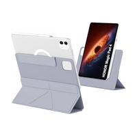 zZjoOoj Custodia per tablet Honor MagicPad 4 da 13,2 pollici, girevole a 360°, magnetica, divisibile, accensione e spegnimento automatico, supporto regolabile, viola lavanda