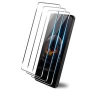 zZjoOoj Pellicola Proteggi Schermo in Vetro Temperato per Motorola Moto E14/ Moto G04 /Moto G24,Senza Graffi, Durezza 9H, Protezione Schermo HD, 0,26 mm, ultra Resistente, Confezione da 3