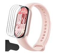 zZjoOoj Pellicola Protettiva Idrogel per Xiaomi Smart Band 10,4 Pezzi HD Trasparente TPU Protezione Schermo (Non Vetro Temperato) Anti Graffio