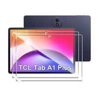 zZjoOoj Vetro Temperato Per TCL Tab A1 Plus Con 2 Pezzi HD Chiaro Pellicola Protettiva, Senza Bolle, Anti-Impronta, Anti-Graffio,Durezza 9H