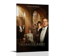 ZZJXYSCP Downton Abbey Modern Classics Movies TV Series - Poster su tela, decorazione artistica da parete, per camera da letto, 50 x 75 cm, con cornice