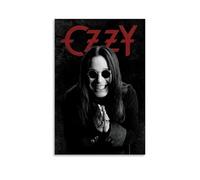 ZZJXYSCP Poster su tela con album musicali di Ozzy Osbourne di artisti popolari, decorazione artistica da parete, per camera da letto, 60 x 90 cm, senza cornice