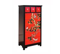 ZZlei2yu-12 Cassetti organizer Cassettiera moderna a 8 cassetti, cassettiera alta con portaoggetti, in legno maniglie in ottone, mobiletto di grande capacità for soggiorno, corridoio(A)