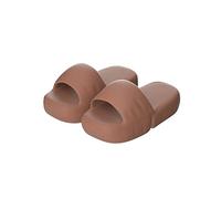 ZZlei2yu-12 Pantofole da Casa Moda estiva Coppie Sandali con fondo spesso Usura esterna femminile Casa Famiglia Una parola Pantofole Personalità maschile Ciabatte da Doccia(Orange,36-37)