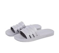 ZZlei2yu-12 Pantofole da Casa Personalità della moda Pantofole da casa Coppie estive Sandali da bagno Uomini e donne Al coperto Trascina una parola Trascina Ciabatte da Doccia(Gris,43)