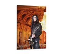 ZZLUUB Poster decorativo da parete con chitarrista Gus G, stampa artistica su tela, poster decorativo moderno per la camera da letto, 40 x 60 cm