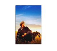 ZZLUUB Poster decorativo da parete con film Dances with Wolves, stampa artistica su tela, poster decorativo moderno per camera da letto, per camera da letto (50 x 75 cm)