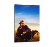 ZZLUUB Poster decorativo da parete con film Dances with Wolves, stampa artistica su tela, poster decorativo moderno per camera da letto, per camera da letto (50 x 75 cm)