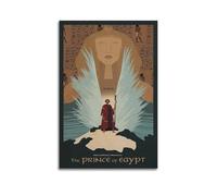 ZZLUUB Poster decorativo da parete del film d'animazione Principe d'Egitto, stampa artistica su tela, poster decorativo moderno per camera da letto, per camera da letto, 60 x 90 cm