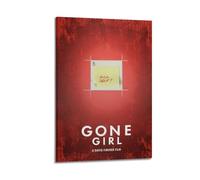 ZZLUUB Poster decorativo da parete del film Gone Girl, stampa artistica su tela, poster decorativo moderno, per camera da letto, 40 x 60 cm