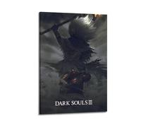 ZZLUUB Poster decorativo da parete su tela, motivo: Dark Souls 3, motivo videogiochi, stampa moderna, per camera da letto, per camera da letto, 50 x 75 cm