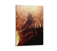ZZLUUB Poster decorativo da parete su tela, motivo: Dark Souls Gwen, poster decorativo per camera da letto, per camera da letto, 50 x 75 cm