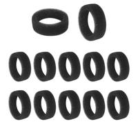 ZZLZX 12 filtri rotondi in spugna per animali domestici, cartuccia di ricambio per fontana da 7,6 x 2,8 x 0,9 cm, filtro in schiuma compatibile con pompe dell'acqua SMA 800
