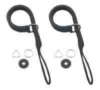 ZZLZX 2 cavi per ombrelli intrecciati per prevenzione delle perdite, copertura ad anello 35,1 x 24,9 x 6,9 cm, per fotocamera DSLR, a sgancio rapido, comodo cinturino da polso per fotocamera digitale,