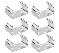 ZZLZX 6PCS Metallo 9-Volt Battery Clips Battery Holder Clip AA Doppio Supporto Batteria Clip di Fissaggio Clip Strumento Clip di Batteria