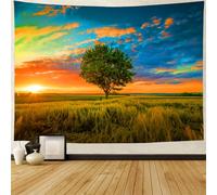 ZZLZYQ Decorazione arazzo nautico Fantasma Barca a vela Arte da parete Fantasia Scenario oceanico Nave pirata nautica Onda Vela Luna Arazzi appesi a parete Decorazione Camera da letto Soggiorno Dormit