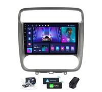 ZZPHKK 9,5 Pollici 2K Radio Schermo per Auto Android 14 per Honda Stream 1 2000-2006 - Wireless CarPlay & Android Auto/Navigazione GPS/Controllo del Volante/Split Screen/FM RDS Autoradio(A,M100CP)