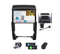 ZZPHKK Android 14 Autoradio 2 DIN per Kia Sorento 2 XM 2009-2012 Radio Carplay Android Auto 9.5 Pollici 2K Touch Screen Navigatore GPS/4G WiFi Bluetooth/FM RDS/Schermo con Retrocamera