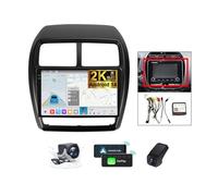 ZZPHKK Android 14 Autoradio 2 DIN per Mitsubishi ASX 1 2016-2022 Radio Carplay Android Auto 9.5 Pollici 2K Touch Screen Navigatore GPS/4G WiFi Bluetooth/FM RDS/Schermo con Retrocamera(B,2K M400S)