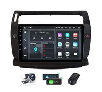 ZZPHKK Android 14 Autoradio per Citroen C4 LA LC 2004-2014 con CarPlay Android Auto 2 DIN 9.5 Pollici 2K Touchscreen Stereo con GPS Bluetooth 4G WiFi DSP EQ FM/RDS Radio +Telecamera DVR(A,M100CP)