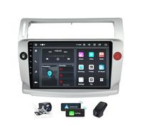 ZZPHKK Android 14 Autoradio per Citroen C4 LA LC 2004-2014 con CarPlay Android Auto 2 DIN 9.5 Pollici 2K Touchscreen Stereo con GPS Bluetooth 4G WiFi DSP EQ FM/RDS Radio +Telecamera DVR(B,M150CP)