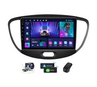 ZZPHKK Android 14 Autoradio per Hyundai Grand i10 2008-2012 Carplay Android Auto 9.5 Pollici 2K Touch Screen Stereo 2 DIN GPS Navigazione BT 5.0 DSP FM/RDS Radio/SWC + Retrocamera DVR(M100CP)