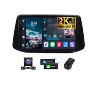 ZZPHKK Android 14 Autoradio per Hyundai i30 2017-2018 con CarPlay Android Auto 2 DIN 9.5 Pollici 2K Touchscreen Stereo con GPS Bluetooth 4G WiFi DSP EQ FM/RDS Radio +Telecamera(2K M300S)