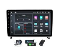 ZZPHKK Android 14 Autoradio per Peugeot 407 1 2004-2011 Carplay Android Auto 9.5 Pollici 2K Touch Screen Auto Stereo 2 DIN GPS Navigazione Bluetooth DSP FM/RDS Radio/SWC + Retrocamera DVR(M100CP)