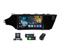 ZZPHKK Android 14 Autoradio per Toyota Avalon 4 XX40 2012-2018 con CarPlay Android Auto 2 DIN 9.5 Pollici 2K Touchscreen Stereo con GPS Bluetooth 4G WiFi DSP EQ FM/RDS Radio +Telecamera(2K M800S)