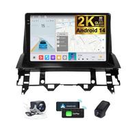 ZZPHKK Android 14 Car Radio Wireless Carplay Android Auto per Mazda 6 2002-2008 Bluetooth Stereo 2 DIN con 2K Touchscreen da 9.5 Pollici RDS FM Dab+ DSP Comandi al Volante(2K M800S)