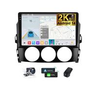 ZZPHKK Android 14 Car Radio Wireless Carplay Android Auto per Mazda MX-5 III 3 NC 2008-2015 Bluetooth Stereo 2 DIN con 2K Touchscreen da 9.5 Pollici RDS FM Dab+ DSP Comandi al Volante(2K M500S)