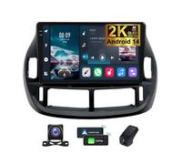 ZZPHKK Autoradio 2 DIN Android 14 per Toyota Estima ACR30 2000-2005 con Carplay Android Auto Stereo 9.5 Pollici 2K Schermo Tattile Supporto BT/FM RDS/4G WiFi/DSP/Comandi al Volante(2K M800S)