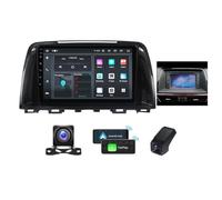 ZZPHKK Autoradio 2DIN Android 14 per Mazda 6 Atenza 3 GJ 2012-2015 Navigazione GPS Stereo Bluetooth con 9.5 Pollici 2K Schermo/CarPlay Android Auto/Comandi al Volante/FM RDS+Camera DVR(B,M150CP)