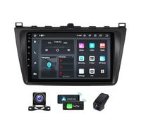 ZZPHKK Autoradio 2DIN Android 14 per Mazda 6 II GH 2007-2012 Navigazione GPS Stereo Bluetooth con 9.5 Pollici 2K Schermo/CarPlay Android Auto/Comandi al Volante/FM RDS + Camera DVR(M160CP)