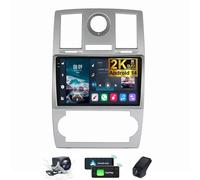 ZZPHKK Autoradio per Chrysler 300C 1 2004-2011 Android 14 Radio Bluetooth 2 DIN 9,5 Pollici 2K Touchscreen Stereo CarPlay Android Auto/4G 5G WiFi Navigatore/DSP/FM RDS + Camera DVR(2K M300S)
