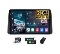 ZZPHKK Autoradio per Chrysler Grand Voyager 5 2011-2015 Android 14 Radio Bluetooth 2 DIN 9.5 Pollici 2K Touchscreen Stereo CarPlay Android Auto/4G WiFi Navigatore/DSP/FM RDS + Camera DVR(2K M200S)