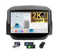 ZZPHKK Autoradio per Ford EcoSport 2014-2018 Android 14 Radio Bluetooth 2 DIN 9.5 Pollici 2K Touchscreen Stereo CarPlay Android Auto/4G WiFi Navigatore/DSP/FM RDS + Telecamera DVR(2K M800S)