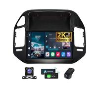 ZZPHKK Autoradio per Mitsubishi Pajero 3 V70 V60 1999-2006 Android Radio Bluetooth 2 DIN 9.5 Pollici 2K Touchscreen Stereo CarPlay Android Auto/SWC/4G WiFi GPS/DSP/FM RDS + Telecamera DVR(A,2K M700S)