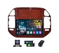 ZZPHKK Autoradio per Mitsubishi Pajero 3 V70 V60 1999-2006 Android Radio Bluetooth 2 DIN 9.5 Pollici 2K Touchscreen Stereo CarPlay Android Auto/SWC/4G WiFi GPS/DSP/FM RDS + Telecamera DVR(B,2K M700S)