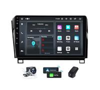 ZZPHKK Autoradio per Toyota Tundra XK50/Sequoia XK60 2007-2017 Android Radio Bluetooth 2 DIN 10 Pollici 2K Touchscreen Stereo CarPlay Android Auto/4G WiFi GPS/DSP/FM RDS + Telecamera DVR(M150CP)