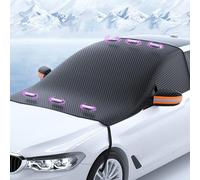ZZQYLF Auto Copertura Parabrezza per Ford Fiesta MK6 2002 2003 2004 2005 2006 2007 2008, Auto Neve, Polvere,Sole Pellicole Protettive Antighiaccio Auto Accessori