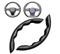 ZZQYLF Auto Coprivolanti per Mercedes-Benz Glk GLC-AMG/SUV/2016 2017 2018 2019 2020 2021 2022, Auto Segmentato Antiscivolo AntiGraffio Volante Protezione Interni Accessori,Black