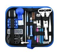 ZZRLQJ Strumento per cinturino per orologio, kit di ricambio per orologio, kit di riparazione per orologi, set combinato 168 in 1, sostituzione batteria, strumenti per rimozione cinturino, nero