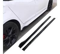 ZZRSXZSR Minigonne Laterali Per Auto Estensione Pannelli Sottoporta Alettoni Laterali Per Auto Rocker Splitter Lip Spoiler Per VW Golf 6 Sport 2008-2012, Nero, Glossy Black