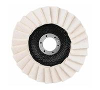 ZZSRJ 1pc / 2pcs / 5 pz 5"125mm Round Rotella Rotonda in Feltro lucidatura tamponante tampone for paraurti for Angolo Grinder lucidante Disco (Color : One Size, Dimensione : One Size)