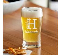 ZZTINGC Bicchiere Da Birra Personalizzato Con Nome - Bicchiere Da 550 Ml Inciso Su Misura, Regali Per Uomo, Papà, Testimoni Dello Sposo, Marito, Amante Della Birra