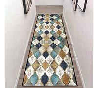 ZZUU Tappeto passatoia Antiscivolo Lavabile Tappetino Antiscivolo Runner Tappeto per Soggiorno Camera da Letto Corridoio Entrata,Stile Moderno,Antimacchia e Antiscivolo,Lavabile